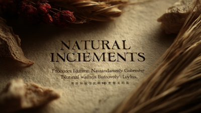 Proudly Made in China with Best Natural Ingredients for Global Buyers